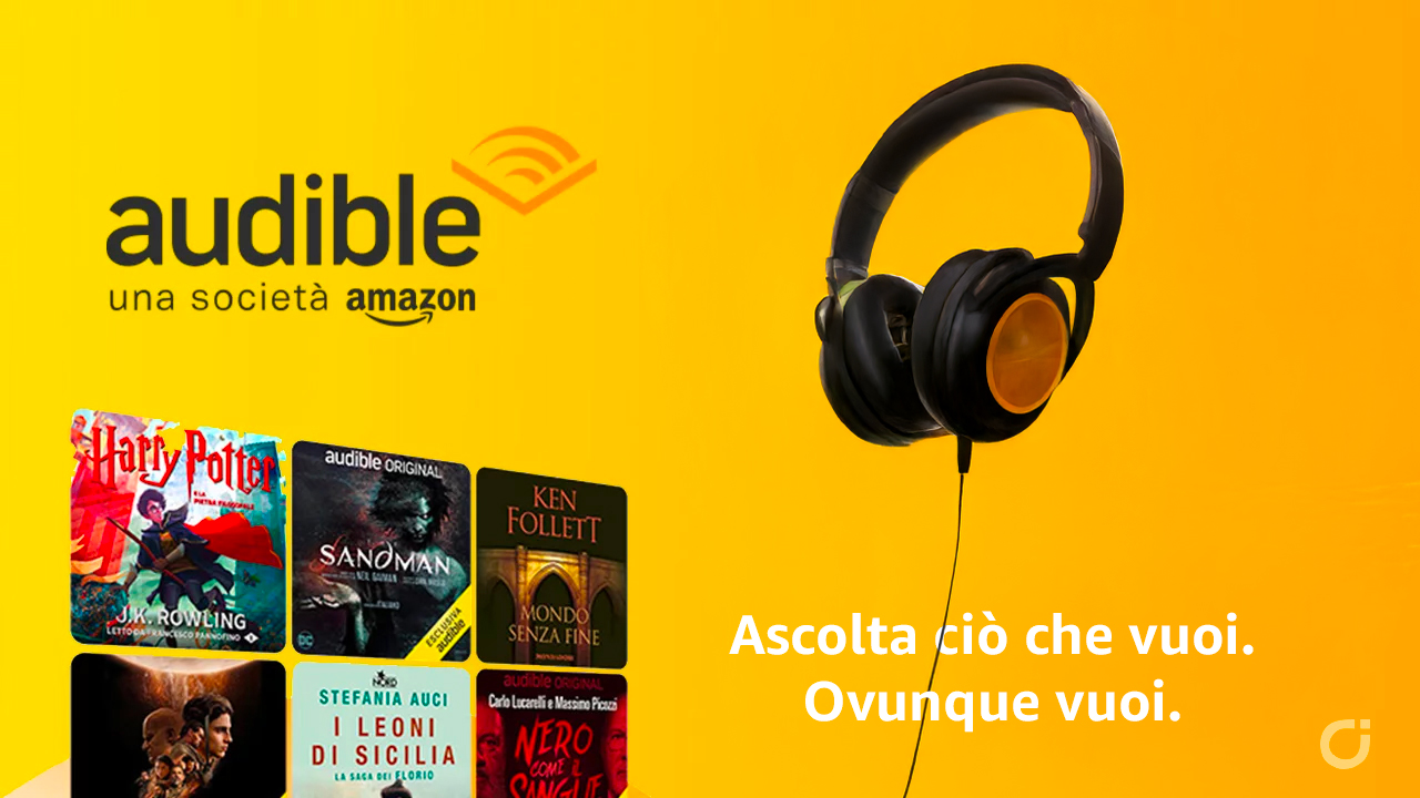 Audible: solo per gli utenti Prime, 2 mesi Gratis per ascoltare i libri anzichè leggerli post thumbnail image